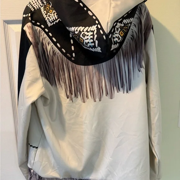 Ouku Black and White‎ Jacket - Picture 2 of 4